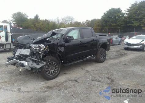 2021 Ford Ranger Lariat из США, поврежденный, VIN 1FTER4FH1MLD39886